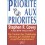 PRIORITES AUX PRIORITES
