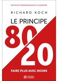 LE PRINCIPE 80/20